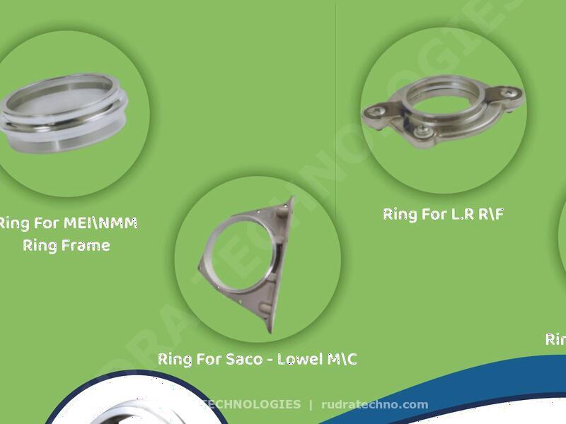 High-precision spinning rings manufactured by Rudra Technologies